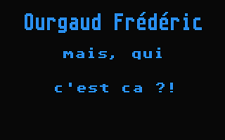 Mini Jeu / Essai Jeu atari screenshot